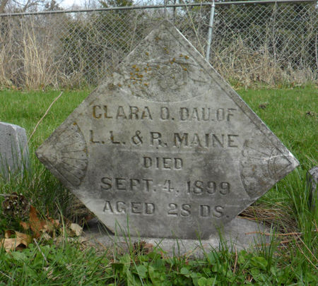 MAINE, CLARA O. - Warren County, Iowa | CLARA O. MAINE 