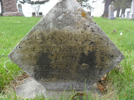 MAINE, LEWIS A. - Warren County, Iowa | LEWIS A. MAINE 