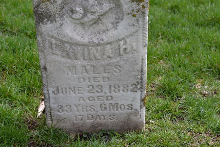 MALES, LAVINA  H. - Warren County, Iowa | LAVINA  H. MALES 