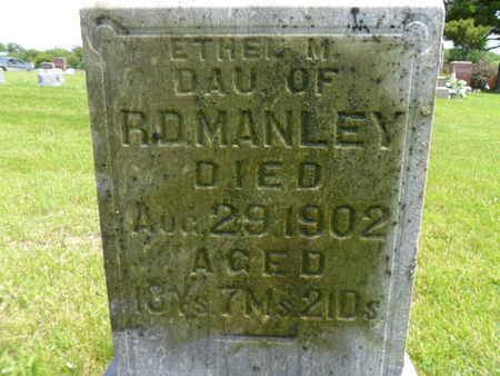 MANLEY, ETHEL M. - Warren County, Iowa | ETHEL M. MANLEY 