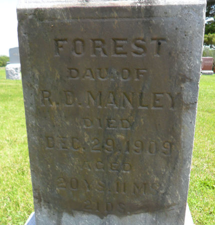 MANLEY, FOREST - Warren County, Iowa | FOREST MANLEY 