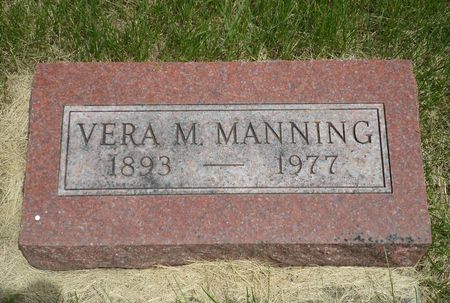 MANNING, VERA M. - Warren County, Iowa | VERA M. MANNING 