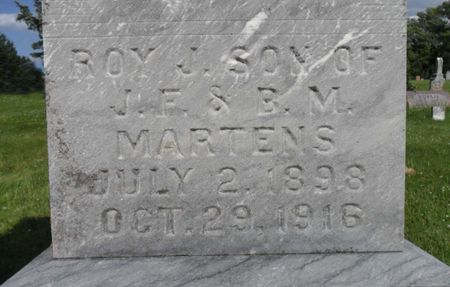 MARTENS, ROY J. - Warren County, Iowa | ROY J. MARTENS 