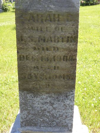 MARTIN, SARAH C. - Warren County, Iowa | SARAH C. MARTIN 