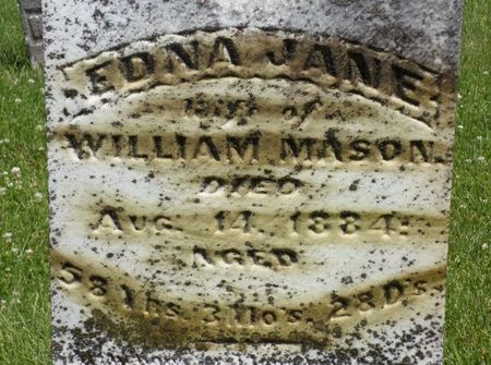 MASON, EDNA JANE - Warren County, Iowa | EDNA JANE MASON 