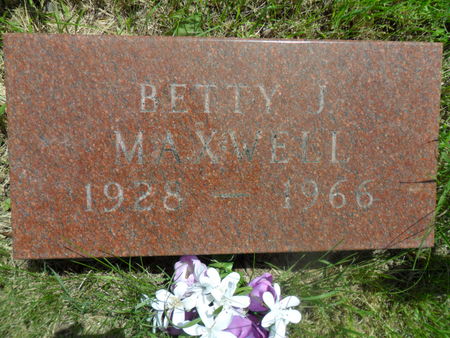 MAXWELL, BETTY J. - Warren County, Iowa | BETTY J. MAXWELL 