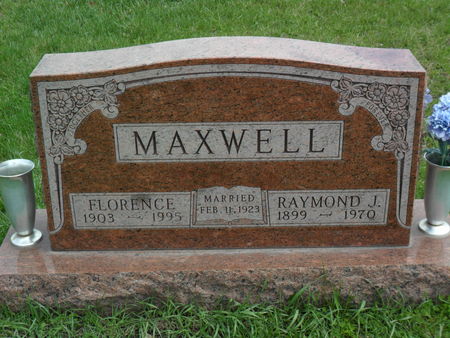 MAXWELL, FLORENCE - Warren County, Iowa | FLORENCE MAXWELL 