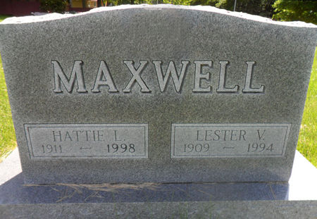 MAXWELL, HATTIE L. - Warren County, Iowa | HATTIE L. MAXWELL 