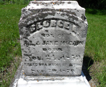 MCCAIN, GEORGE A. - Warren County, Iowa | GEORGE A. MCCAIN 