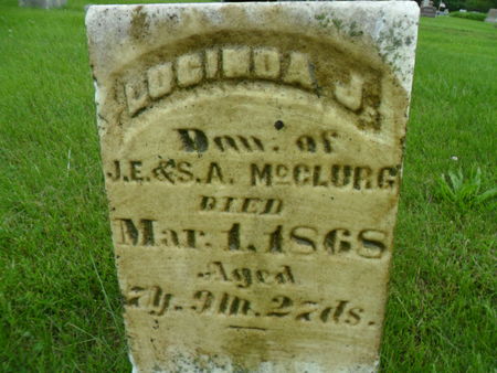 MCCLURG, LUCINDA J. - Warren County, Iowa | LUCINDA J. MCCLURG 
