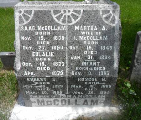 MCCOLLAM, ERNEST S. - Warren County, Iowa | ERNEST S. MCCOLLAM 