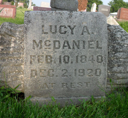 MCDANIEL, LUCY A. - Warren County, Iowa | LUCY A. MCDANIEL 