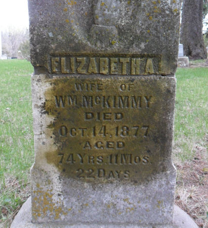 MCKIMMY, ELIZABETH A. - Warren County, Iowa | ELIZABETH A. MCKIMMY 