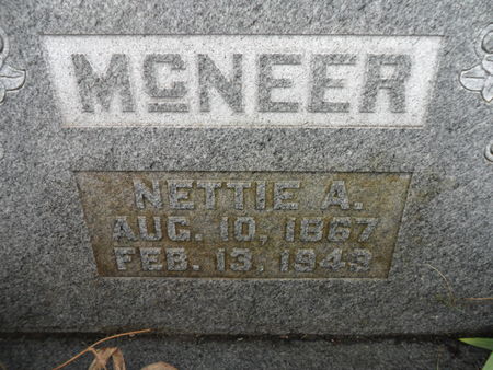 MCNEER, NETTIE A. - Warren County, Iowa | NETTIE A. MCNEER 