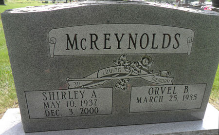 MCREYNOLDS, SHIRLEY A. - Warren County, Iowa | SHIRLEY A. MCREYNOLDS 