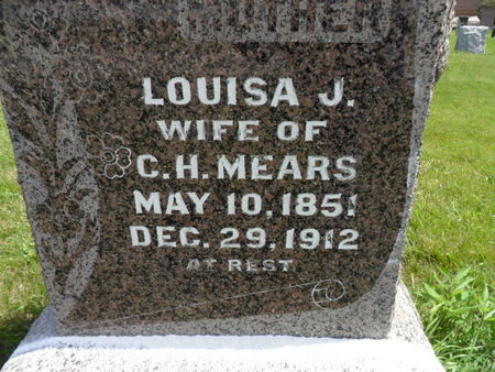 MEARS, LOUISA J. - Warren County, Iowa | LOUISA J. MEARS 
