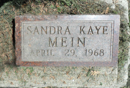MEIN, SANDRA KAYE - Warren County, Iowa | SANDRA KAYE MEIN 