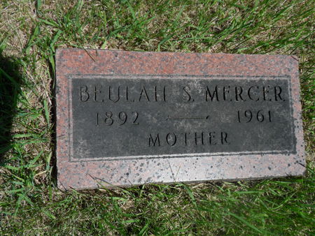 MERCER, BEULAH S. - Warren County, Iowa | BEULAH S. MERCER 