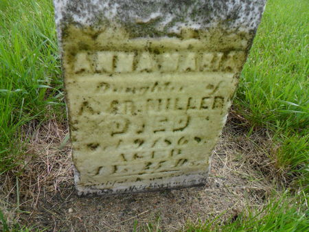 MILLER, ANNA MARIA - Warren County, Iowa | ANNA MARIA MILLER 