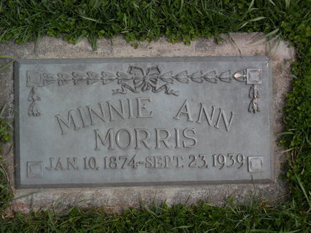 MORRIS, MINNIE ANN - Warren County, Iowa | MINNIE ANN MORRIS 
