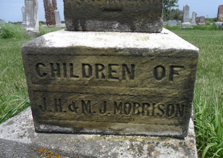 MORRISON, FAMILY STONE - Warren County, Iowa | FAMILY STONE MORRISON 