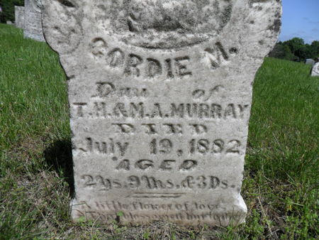 MURRAY, GORDIE M. - Warren County, Iowa | GORDIE M. MURRAY 