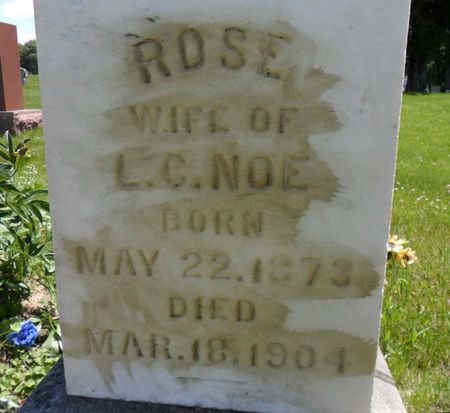 NOE, ROSE - Warren County, Iowa | ROSE NOE 