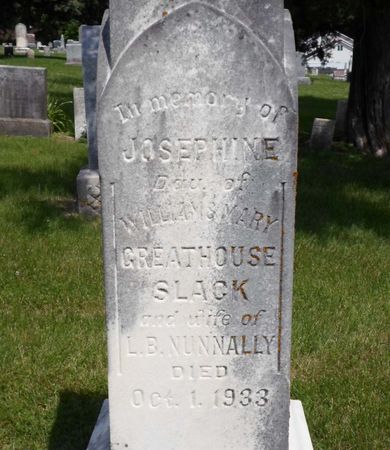 NUNNALLY, JOSEPHINE - Warren County, Iowa | JOSEPHINE NUNNALLY 