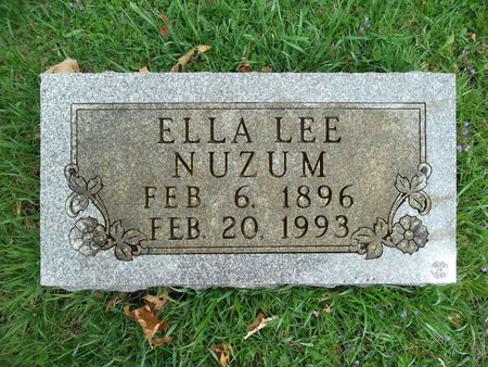 NUZUM, ELLA LEE - Warren County, Iowa | ELLA LEE NUZUM 