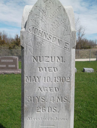 NUZUM, JOHNSON E. - Warren County, Iowa | JOHNSON E. NUZUM 