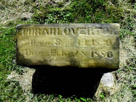 OVERTON, EPHRAIM - Warren County, Iowa | EPHRAIM OVERTON 