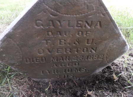 OVERTON, GAYLENA - Warren County, Iowa | GAYLENA OVERTON 