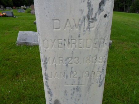 OXENREIDER, DAVID - Warren County, Iowa | DAVID OXENREIDER 