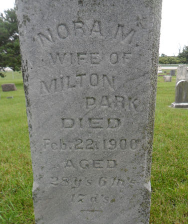 PARK, NORA M. - Warren County, Iowa | NORA M. PARK 