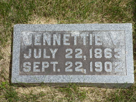 PARSONS, JENNETTIE V. - Warren County, Iowa | JENNETTIE V. PARSONS 