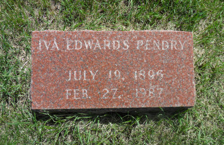 PENDRY, IVA EDWARDS - Warren County, Iowa | IVA EDWARDS PENDRY 