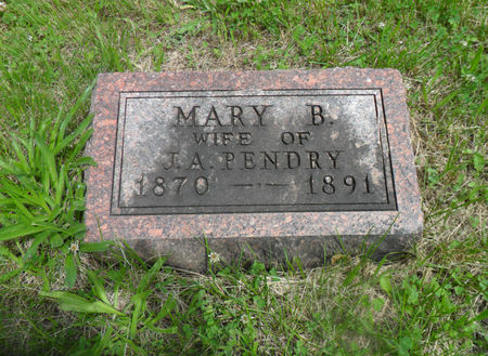 PENDRY, MARY B. - Warren County, Iowa | MARY B. PENDRY 