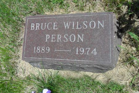 PERSON, BRUCE WILSON - Warren County, Iowa | BRUCE WILSON PERSON 