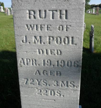 POOL, RUTH - Warren County, Iowa | RUTH POOL 