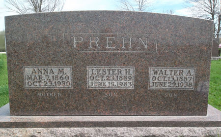 PREHN, ANNA M. - Warren County, Iowa | ANNA M. PREHN 