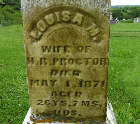 PROCTOR, LOUISA M. - Warren County, Iowa | LOUISA M. PROCTOR 