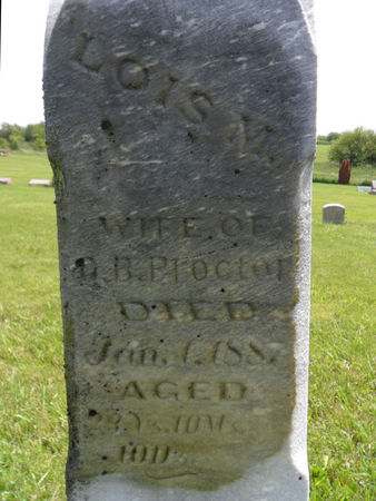 PROCTOR, LOIS M. - Warren County, Iowa | LOIS M. PROCTOR 