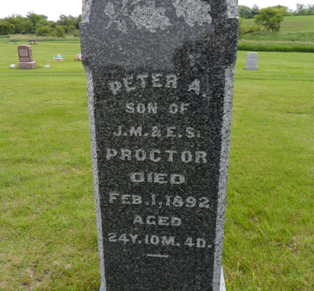PROCTOR, PETER A. - Warren County, Iowa | PETER A. PROCTOR 