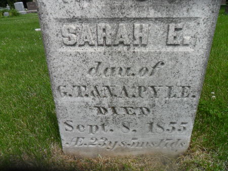 PYLE, SARAH E. - Warren County, Iowa | SARAH E. PYLE 