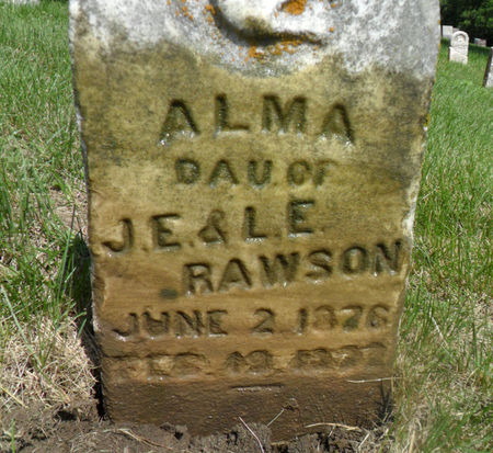 RAWSON, ALMA - Warren County, Iowa | ALMA RAWSON 