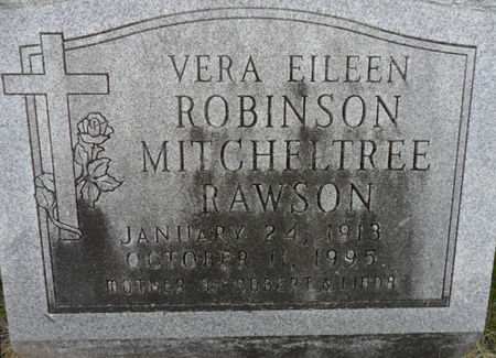 ROBINSON RAWSON, VERA EILEEN - Warren County, Iowa | VERA EILEEN ROBINSON RAWSON 
