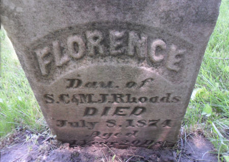 RHOADS, FLORENCE - Warren County, Iowa | FLORENCE RHOADS 