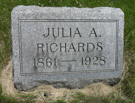 RICHARDS, JULIA A. - Warren County, Iowa | JULIA A. RICHARDS 
