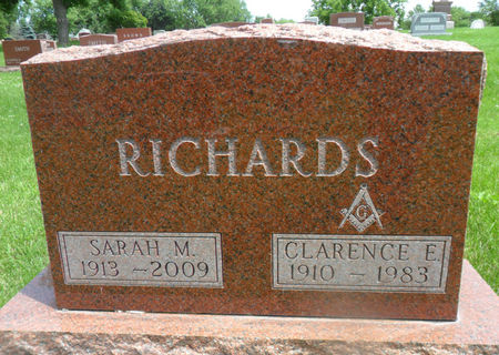 RICHARDS, CLARENCE E. - Warren County, Iowa | CLARENCE E. RICHARDS 