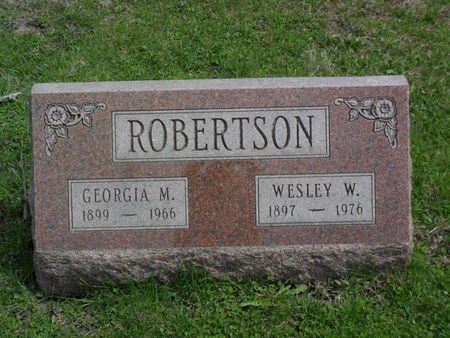 ROBERTSON, GEORGIA M. - Warren County, Iowa | GEORGIA M. ROBERTSON 